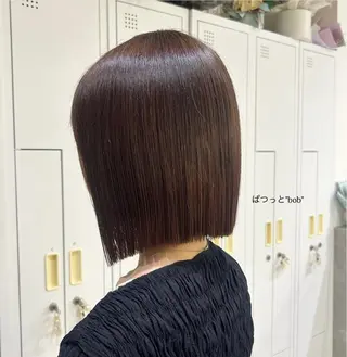ミディアム ヒナ|縮毛矯正| 髪質改善|大和西大寺のヘアスタイル
