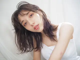 セミロング カラー 👒ai /似合わせカラー👒のヘアスタイル