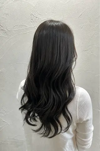 ロング カラー 🐈⬛八木風歌 ifh飯塚🐈⬛のヘアスタイル