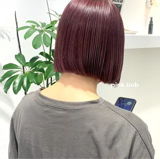 ミディアム カラー ブリーチなしWカラー ／レイヤー🎀マリノのヘアスタイル