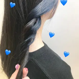 ミディアム カラー 新宿駅近♡個室 ♡関口三都季🌜のヘアスタイル