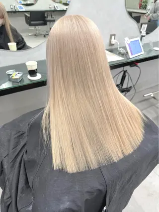 ロング カラー 🦄ハイトーンカラー 🦄まるおしょうのヘアスタイル