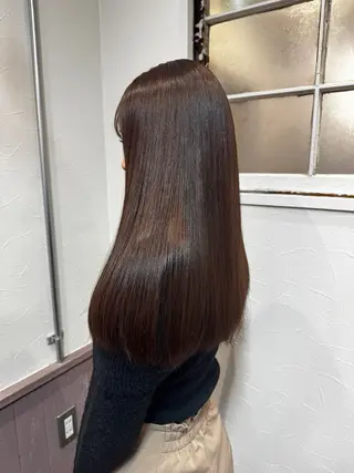 ロング カラー マンツーマン施術/ ダブルカラー/アリサのヘアスタイル