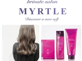ミディアム MYRTLE TSUNODAのヘアスタイル