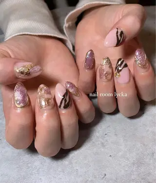 ネイル ネイルルームリッカ 𝐦𝐚𝐲𝐮のネイルデザイン