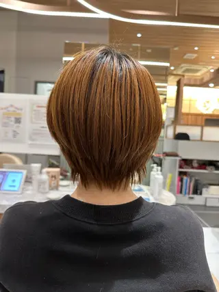ショート 橋本 and Kおもろまちのヘアスタイル