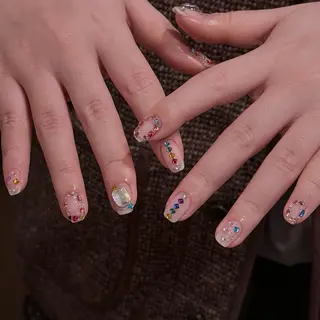 ネイル 🎀フェイ フェイ🫧💗のネイルデザイン