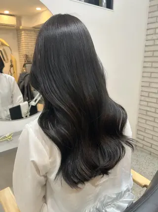 ロング カラー 🧣艶カラー・ヘア セット Chie🧸のヘアスタイル