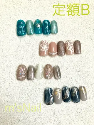 ネイル m'sNail 福岡西区 ネイルのネイルデザイン