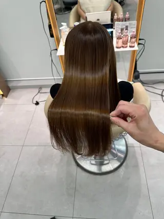 セミロング カラー 《髪質改善✖️オリー ブ🧸》小嶋拓也のヘアスタイル