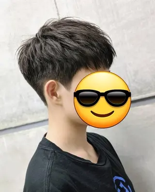 ショート メンズ 松野 シンジのヘアスタイル
