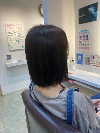 ミディアム カラー anoたまプラーザ 牧野直樹のヘアスタイル