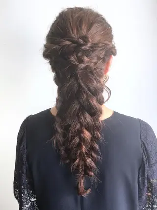 ロング ヘアアレンジ yoshi ☆のヘアスタイル