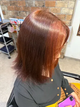 カラー 明 (めい)のヘアスタイル