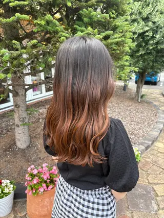 ロング Flat /rina🧸のヘアスタイル