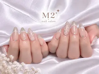 ネイル 長さだし専門店 M2 rikaのネイルデザイン