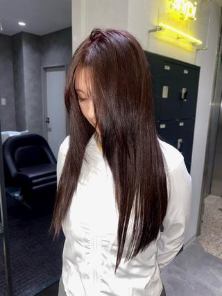 カラー 大阪梅田カラーカット モデル募集中🦋サヤのヘアスタイル