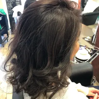セミロング 織田 英之のヘアスタイル