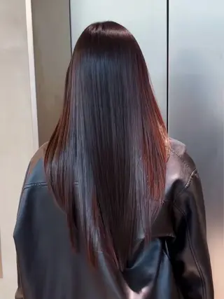 セミロング カラー パーマ 【博多髪質改善】 吉村 清志のヘアスタイル