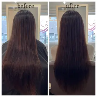 ロング カラー PutiLuca 浅川のヘアスタイル