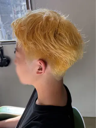 ショート カラー メンズ 高橋 奎太のヘアスタイル