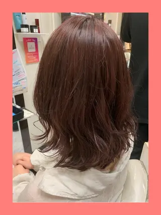 カラー ✄折橋 彩花🐶🍑のヘアスタイル