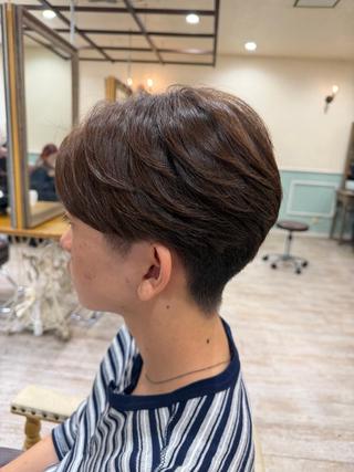 ショート 新越谷noble店長 松本拓也▶◀*.のヘアスタイル