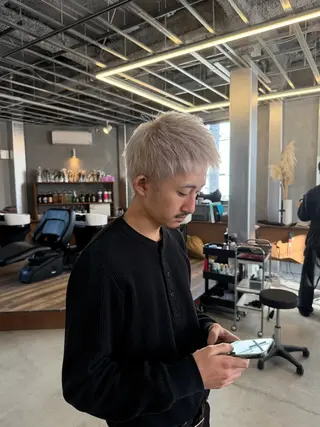 ショート カラー ✂︎SAITOU AKIRA✂︎のヘアスタイル