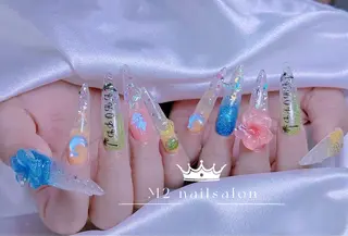 ネイル 長さだし専門店 M2 rikaのネイルデザイン
