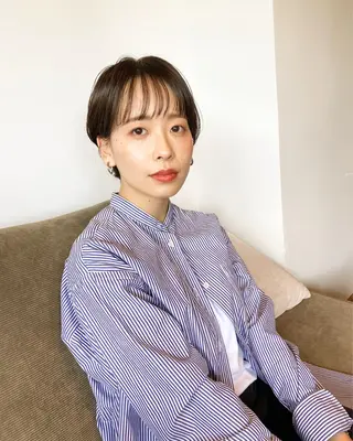ショート カラー Hareru 豊田 修廣のヘアスタイル