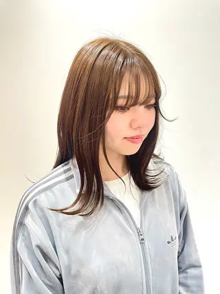 ロング カラー [] すずのヘアスタイル