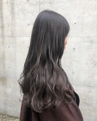 ロング カラー フレンチボブパーマ Yuukiのヘアスタイル
