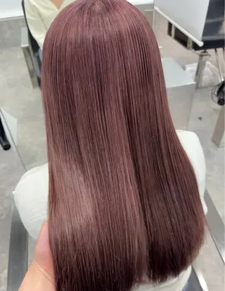ロング カラー ︎・ AIYUのヘアスタイル