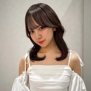 ミディアム BALANCE. 弥央のヘアスタイル