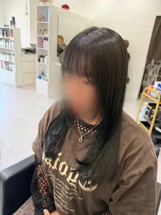 ロング カラー 🎀豊橋/豊川🎀 ハイトーンうらら🎀のヘアスタイル