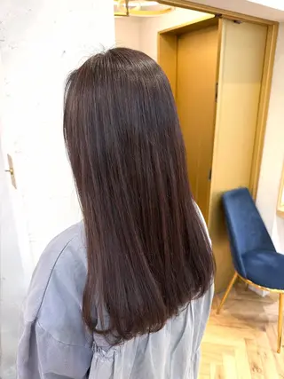 ロング カラー 羽田野 光希のヘアスタイル