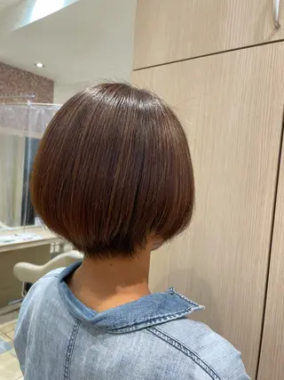 ショート パーマ 韓国ヘアメイク🎀/ 縮毛矯正✨山本媛香のヘアスタイル