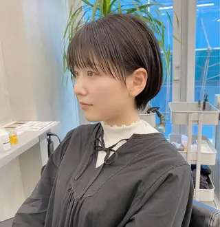 ショート 👑ボブはお任せ ミヤノ👑のヘアスタイル