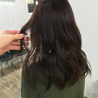 セミロング カラー ブリーチダブルカラー 【koide】のヘアスタイル
