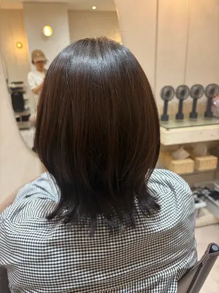 ミディアム Ha naのヘアスタイル