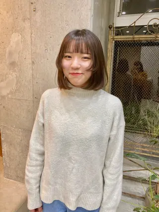 ミディアム カラー 🌷Asuka /レイヤーカット🌷のヘアスタイル