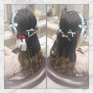 ロング ヘアアレンジ ヘアセット/着付け 𓇼 まつもと𓇼のその他イメージ