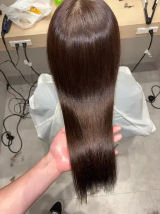 ロング 吉武 茂暉のヘアスタイル