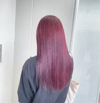 ロング カラー ヘアアレンジ 艶カラー✨縮毛矯正✨ 翁長孝輔のヘアスタイル
