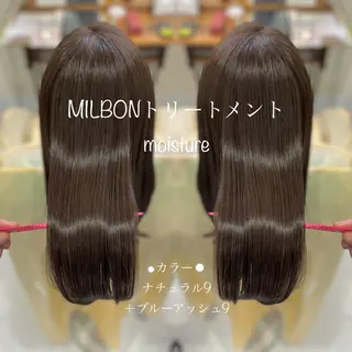 セミロング カラー 堀口 彩佳のヘアスタイル