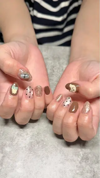 ネイル shino🌟 痛ネイルのネイルデザイン