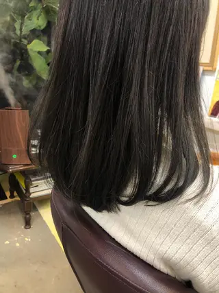 ロング カラー Moca 〰️のヘアスタイル