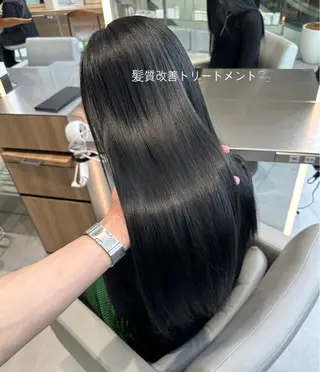 ロング レイヤー/艶髪/ 透明感/千葉詩優のヘアスタイル