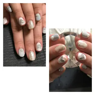ネイル モチの良さ◉ フィルインネイル♡のネイルデザイン