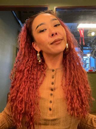 ロング カラー パーマ PATH-hair. storeのヘアスタイル